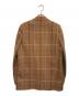 ACNE STUDIOS (アクネ ストゥディオズ) 2Bチェックテーラードジャケット ブラウン サイズ:34：20000円