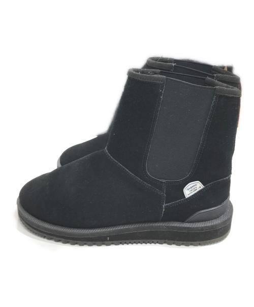 suicoke（スイコック）suicoke (スイコック) ムートンブーツ ブラック サイズ:26cmの古着・服飾アイテム