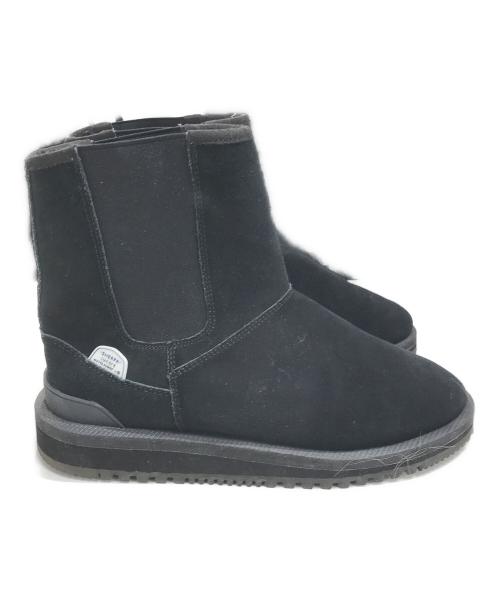 suicoke（スイコック）suicoke (スイコック) ムートンブーツ ブラック サイズ:26cmの古着・服飾アイテム