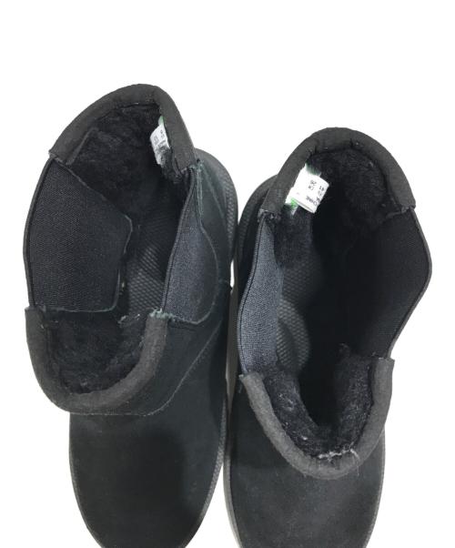 suicoke（スイコック）suicoke (スイコック) ムートンブーツ ブラック サイズ:26cmの古着・服飾アイテム