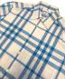 中古・古着 BURBERRY (バーバリー) チェックシャツ スカイブルー サイズ:XL：18000円