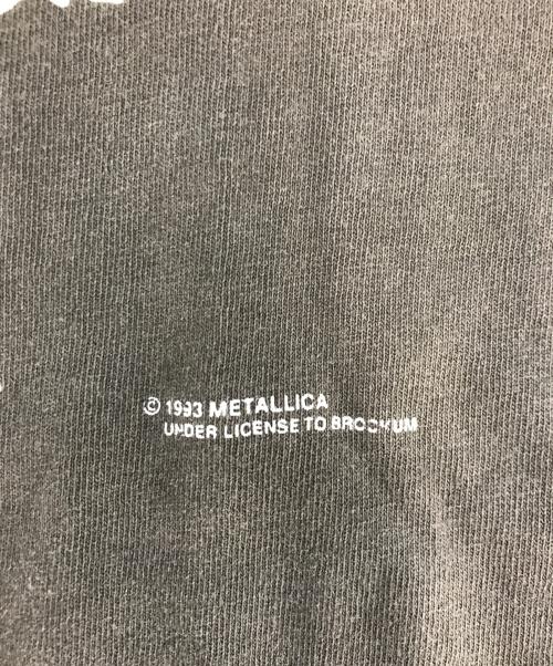 バンドTシャツ（バンドTシャツ）バンドTシャツ (バンドTシャツ) 90s METALLICA(メタリカ) バンドTシャツ ブラック サイズ:Lの古着・服飾アイテム