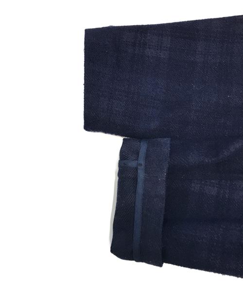 COMME des GARCONS HOMME（コムデギャルソン オム）COMME des GARCONS HOMME (コムデギャルソン オム) チェックテーラードジャケット ネイビー サイズ:Sの古着・服飾アイテム