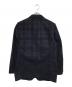 COMME des GARCONS HOMME (コムデギャルソン オム) チェックテーラードジャケット ネイビー サイズ:S：25000円
