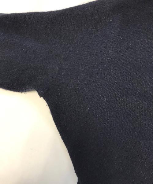 tricot COMME des GARCONS（トリココムデギャルソン）tricot COMME des GARCONS (トリココムデギャルソン) 80's 変形ニットカーディガン ネイビー サイズ:表記なしの古着・服飾アイテム