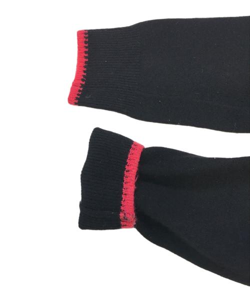 COMME des GARCONS SHIRT（コムデギャルソンシャツ）COMME des GARCONS SHIRT (コムデギャルソンシャツ) Vネックニット ブラック サイズ:XSの古着・服飾アイテム