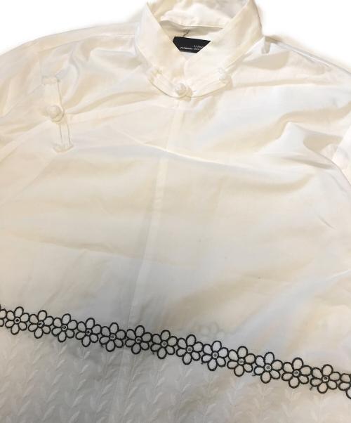 tricot COMME des GARCONS（トリココムデギャルソン）tricot COMME des GARCONS (トリココムデギャルソン) チャイナシャツ ホワイト サイズ:Mの古着・服飾アイテム