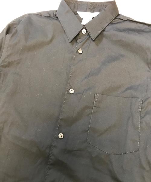 COMME des GARCONS SHIRT（コムデギャルソンシャツ）COMME des GARCONS SHIRT (コムデギャルソンシャツ) 変形シャツ ブラック サイズ:Sの古着・服飾アイテム