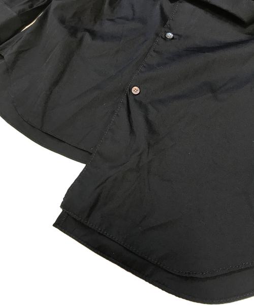 COMME des GARCONS SHIRT（コムデギャルソンシャツ）COMME des GARCONS SHIRT (コムデギャルソンシャツ) 変形シャツ ブラック サイズ:Sの古着・服飾アイテム