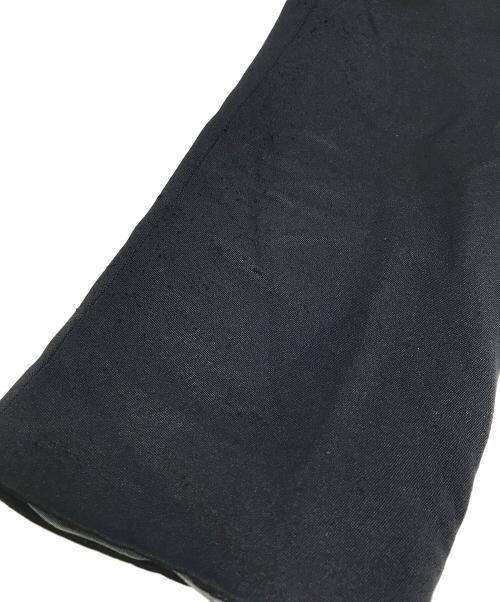 COMME des GARCONS HOMME PLUS（コムデギャルソンオムプリュス）COMME des GARCONS HOMME PLUS (コムデギャルソンオムプリュス) ポリ縮絨コート ブラック サイズ:XSの古着・服飾アイテム