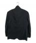 COMME des GARCONS HOMME PLUS (コムデギャルソンオムプリュス) ポリ縮絨ステッチテーラードジャケット ブラック サイズ:M：55000円