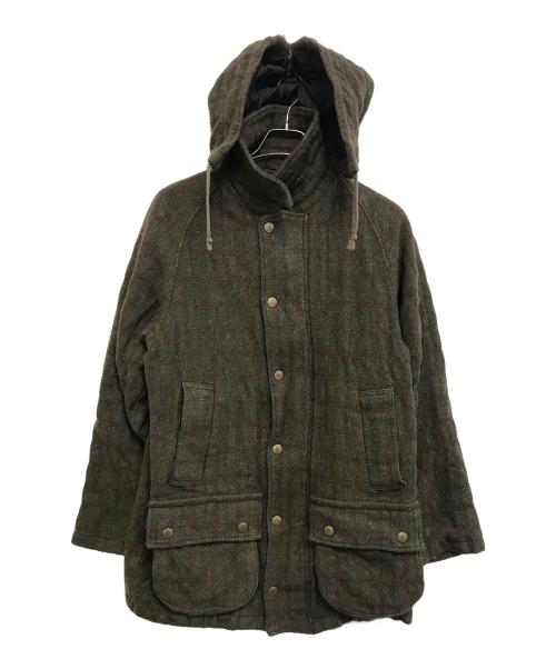 COMME des GARCONS HOMME（コムデギャルソン オム）COMME des GARCONS HOMME (コムデギャルソン オム) フーデッドコート グリーン サイズ:Ｓの古着・服飾アイテム