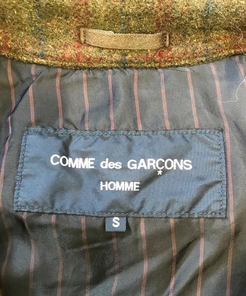 COMME des GARCONS HOMME（コムデギャルソン オム）COMME des GARCONS HOMME (コムデギャルソン オム) フーデッドコート グリーン サイズ:Ｓの古着・服飾アイテム