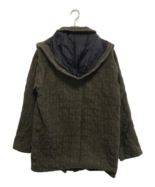 COMME des GARCONS HOMME（コムデギャルソン オム）COMME des GARCONS HOMME (コムデギャルソン オム) フーデッドコート グリーン サイズ:Ｓの古着・服飾アイテム