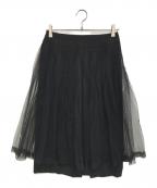 COMME des GARCONSコムデギャルソン）の古着「チュールスカート」｜ブラック