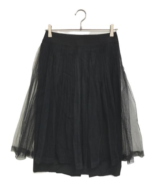 COMME des GARCONS（コムデギャルソン）COMME des GARCONS (コムデギャルソン) チュールスカート ブラック サイズ:Sの古着・服飾アイテム