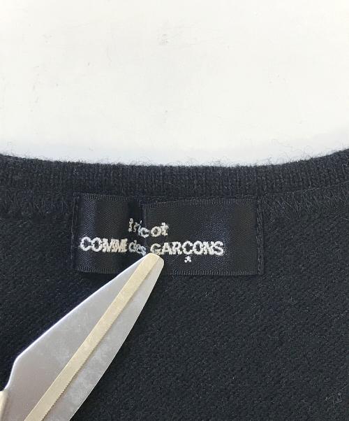 tricot COMME des GARCONS（トリココムデギャルソン）tricot COMME des GARCONS (トリココムデギャルソン) ニットカーディガン ブラック サイズ:表記なしの古着・服飾アイテム