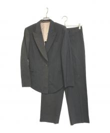 Jean Paul GAULTIER CLASSIQUE（ジャンポールゴルチエクラシック）の古着「グラデーションカラー ストライプセットアップ」｜ブラック