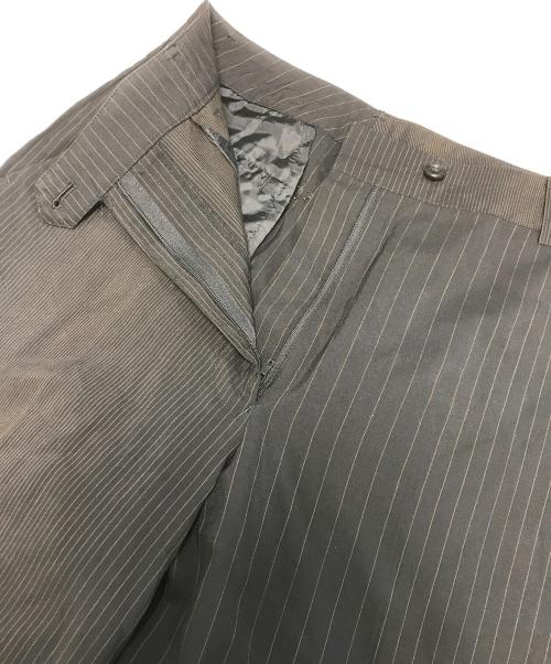 Jean Paul GAULTIER CLASSIQUE（ジャンポールゴルチエクラシック）Jean Paul GAULTIER CLASSIQUE (ジャンポールゴルチエクラシック) グラデーションカラー ストライプセットアップ ブラック サイズ:40の古着・服飾アイテム