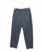 Jean Paul Gaultier hommeジャンポールゴルチェオム）の古着「タックパンツ」｜ネイビー