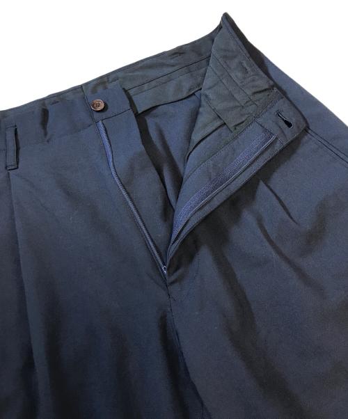 Jean Paul Gaultier homme（ジャンポールゴルチェオム）Jean Paul Gaultier homme (ジャンポールゴルチェオム) タックパンツ ネイビー サイズ:48の古着・服飾アイテム