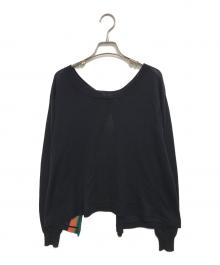 PRADA（プラダ）の古着「ニット」｜ネイビー