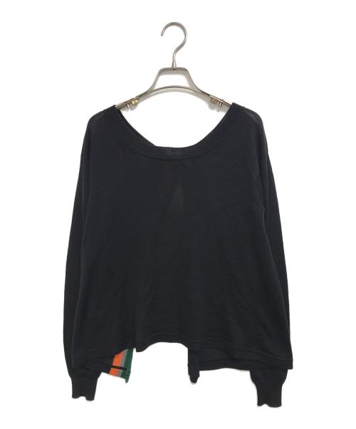 PRADA（プラダ）PRADA (プラダ) ニット ネイビー サイズ:38の古着・服飾アイテム