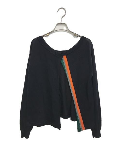 PRADA（プラダ）PRADA (プラダ) ニット ネイビー サイズ:38の古着・服飾アイテム