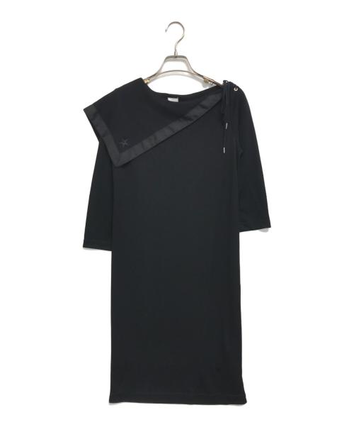 Jean Paul GAULTIER（ジャンポールゴルチェ）Jean Paul GAULTIER (ジャンポールゴルチェ) レーヨンワンピース ブラック サイズ:38の古着・服飾アイテム