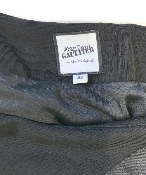 Jean Paul GAULTIER（ジャンポールゴルチェ）Jean Paul GAULTIER (ジャンポールゴルチェ) レーヨンワンピース ブラック サイズ:38の古着・服飾アイテム