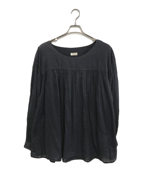 DRIES VAN NOTEN（ドリスヴァンノッテン）DRIES VAN NOTEN (ドリスヴァンノッテン) ブラウス ネイビー サイズ:Sの古着・服飾アイテム