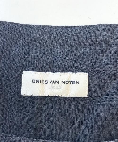 DRIES VAN NOTEN（ドリスヴァンノッテン）DRIES VAN NOTEN (ドリスヴァンノッテン) ブラウス ネイビー サイズ:Sの古着・服飾アイテム