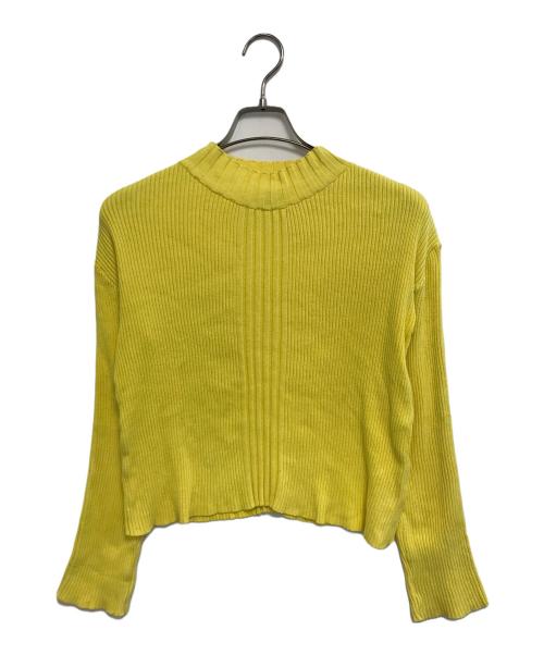 Jean Paul Gaultier homme（ジャンポールゴルチェオム）Jean Paul GAULTIER HOMME (ジャンポールゴルチェオム) リブニット イエロー サイズ:48の古着・服飾アイテム
