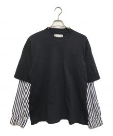 sacai（サカイ）の古着「カットソー」｜ブラック