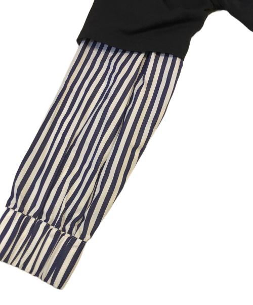 sacai（サカイ）sacai (サカイ) カットソー ブラック サイズ:SIZE2の古着・服飾アイテム