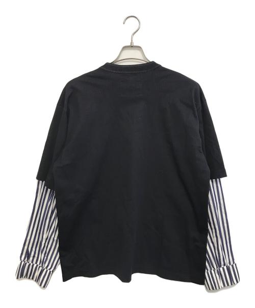 sacai（サカイ）sacai (サカイ) カットソー ブラック サイズ:SIZE2の古着・服飾アイテム