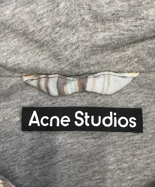 Acne studios（アクネ ストゥディオズ）Acne studios (アクネ ストゥディオズ) フード付きシャツ ブラウン サイズ:Mの古着・服飾アイテム