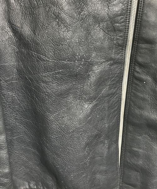 VINTAGE（ヴィンテージ）VINTAGE (ヴィンテージ) パイロットレザージャケット グレー サイズ:50の古着・服飾アイテム