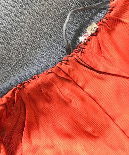 VINTAGE（ヴィンテージ）VINTAGE (ヴィンテージ) パイロットレザージャケット グレー サイズ:50の古着・服飾アイテム
