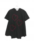 COMME des GARCONS COMME des GARCONSコムデギャルソン コムデギャルソン）の古着「Tシャツ」｜ブラック