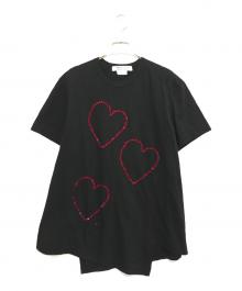 COMME des GARCONS COMME des GARCONS（コムデギャルソン コムデギャルソン）の古着「Tシャツ」｜ブラック