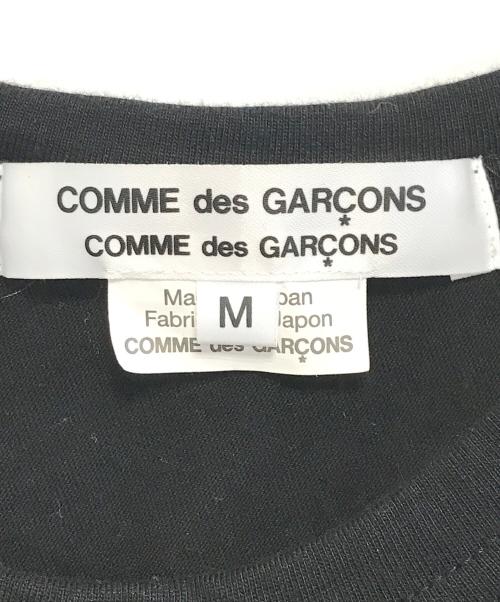 COMME des GARCONS COMME des GARCONS（コムデギャルソン コムデギャルソン）COMME des GARCONS COMME des GARCONS (コムデギャルソン コムデギャルソン) Tシャツ ブラック サイズ:Ｍの古着・服飾アイテム