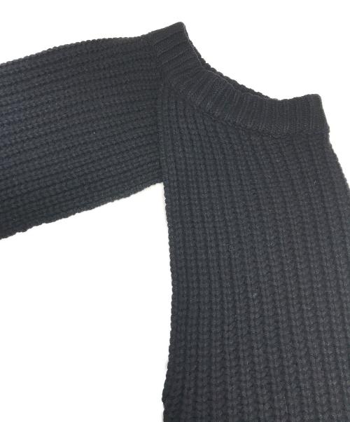 HYKE（ハイク）HYKE (ハイク) RIBBED SLEEVES ブラック サイズ:1の古着・服飾アイテム