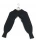 HYKE (ハイク) RIBBED SLEEVES ブラック サイズ:1：12000円