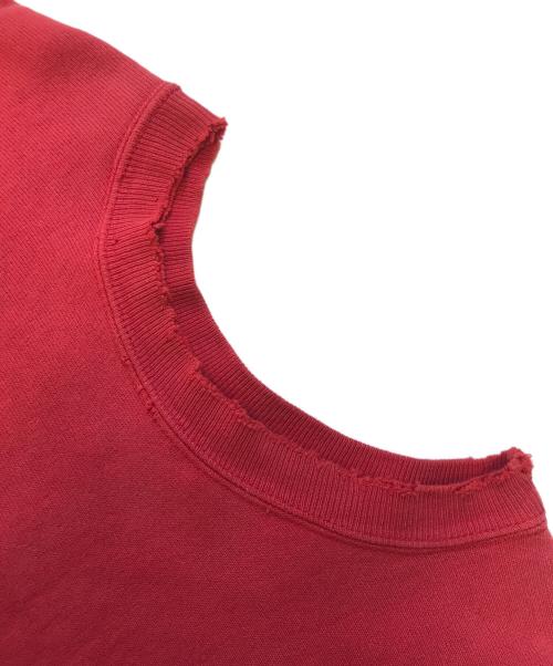 Champion（チャンピオン）Champion (チャンピオン) リバースウィーブスウェット レッド サイズ:MEDIUMの古着・服飾アイテム