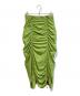 Ameri（アメリ）の古着「VERTICAL GATHER SUSPENDER SKIRT」｜グリーン