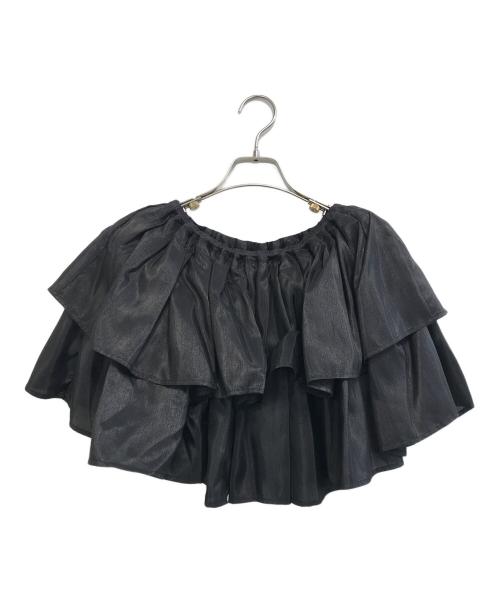Ameri（アメリ）Ameri (アメリ) LUSTER TIERED LAYERED DRESS ブラック サイズ:L 未使用品の古着・服飾アイテム