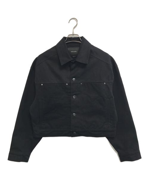 entire studios（エンタイアスタジオ）ENTIRE STUDIOS (エンタイアスタジオ) WORKERWEAR JACKET ブラック サイズ:XSの古着・服飾アイテム