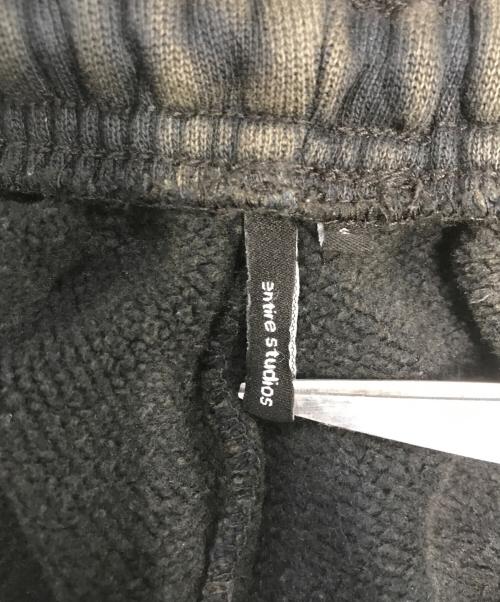 entire studios（エンタイアスタジオ）entire studios (エンタイアスタジオ) HEAVY SWEATPANT ブラック サイズ:Sの古着・服飾アイテム