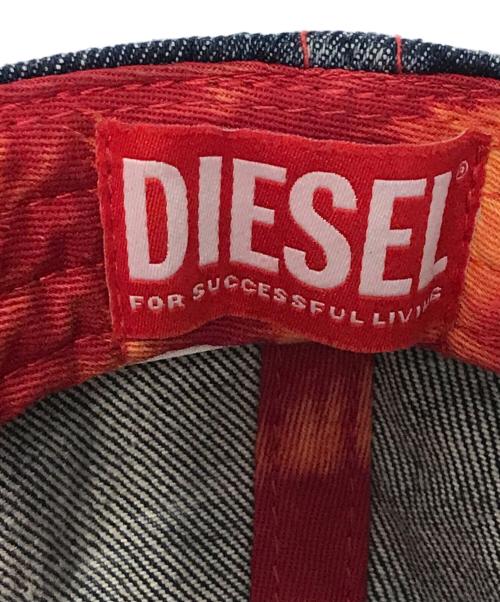DIESEL（ディーゼル）DIESEL (ディーゼル) デニムキャップ インディゴ サイズ:2の古着・服飾アイテム